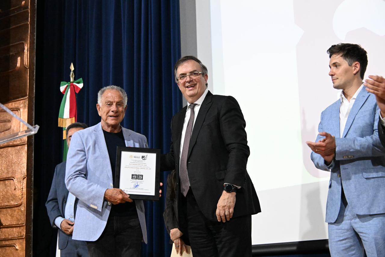 certificado oficial Hecho en México